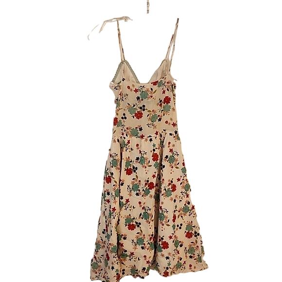 Lush Spaghetti Strap Floral Dress, Small - Picture 6 of 10
